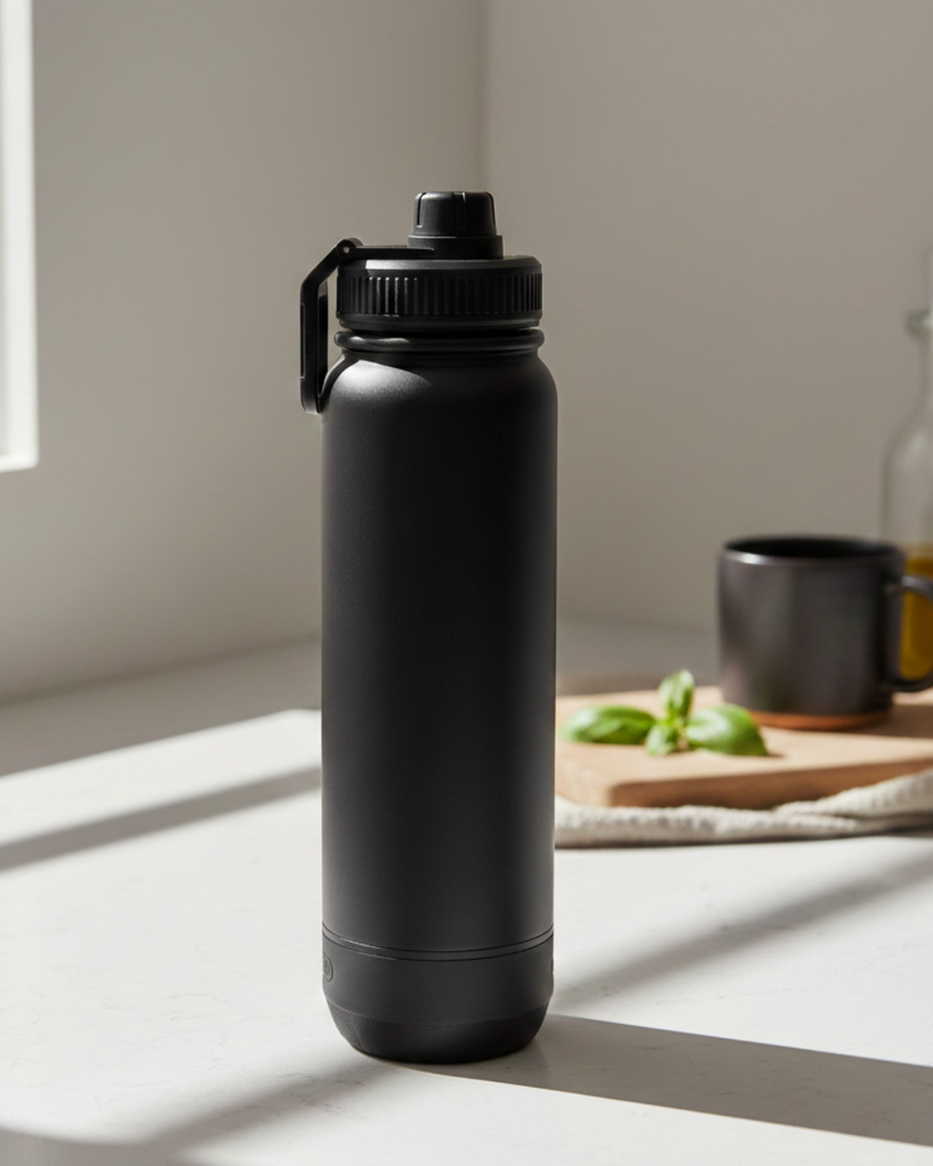 Termo con Bocina Bluetooth 500 ml
